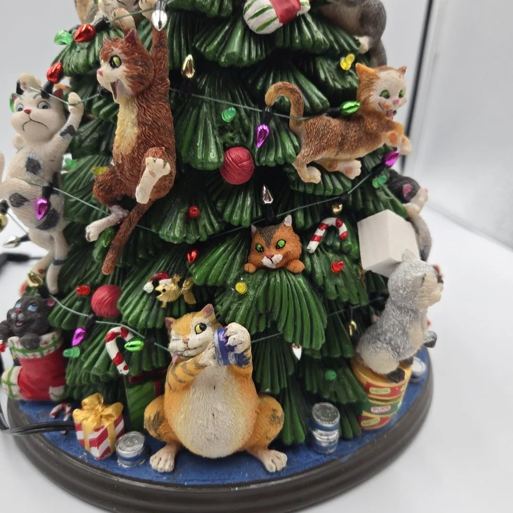 COMICAL CATS‎ Christmas Tree Danbury Mint 12